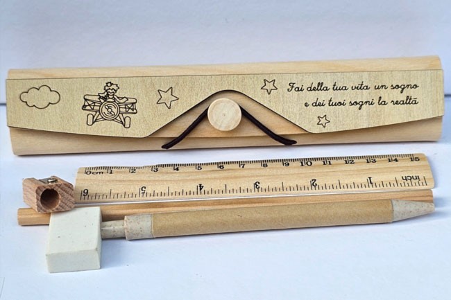 Bomboniera solidale originale: set da scrittura Piccolo Principe