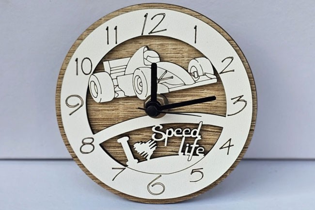 Bomboniera orologio Formula 1, bomboniera solidale per battesimo e comunione