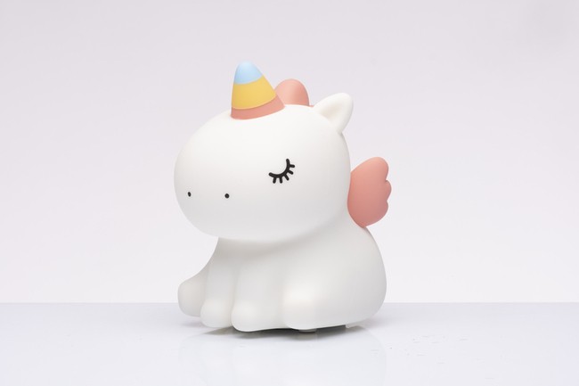 Bomboniera bambina: lampada unicorno in silicone