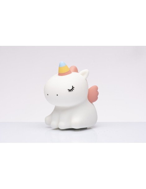 Bomboniera bambina: lampada unicorno in silicone