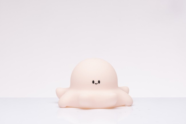 Bomboniera bambina: lampada polpo colore rosa