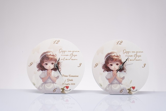 Bomboniere bambina: orologio prima Comunione 15cm