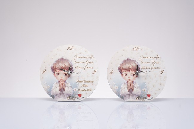 Bomboniere bambino: orologio prima Comunione 15cm